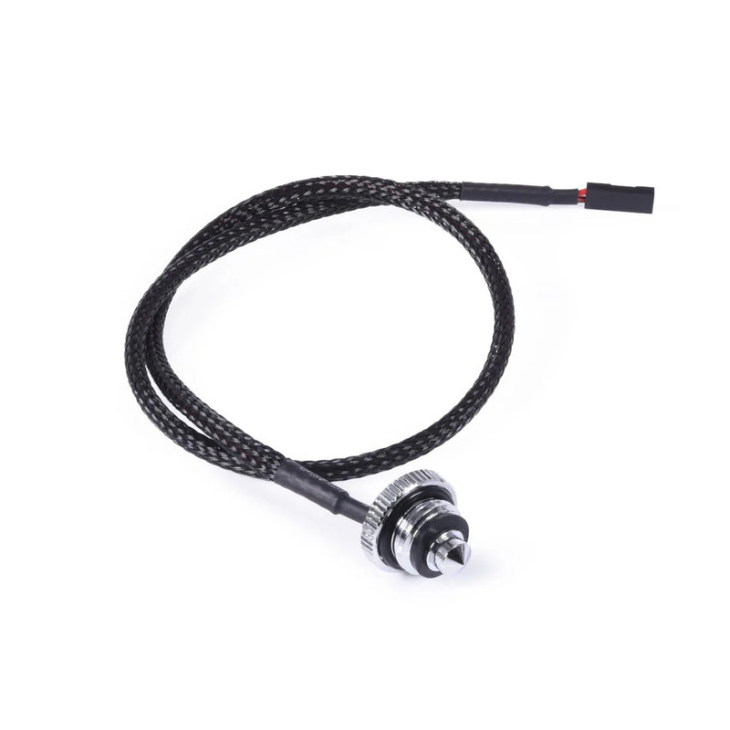 Alphacool Eiszapfen temperature sensor flat G1/4 - Chrome - مستشعر حرارة